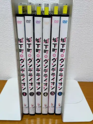 렌탈 중고 DVD 성곽 도시의 단델리온 전권 6매 세트