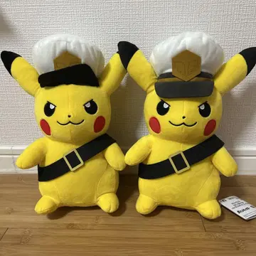 포켓몬스터 모후굿토 봉제 인형 ~캡틴 피카츄~ 2개 세트