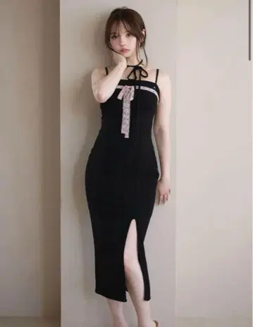 ANDMARY Della ribbon dress