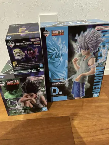 HUNTER x HUNTER 곤 키루아 유피 피규어 CDF상 세트