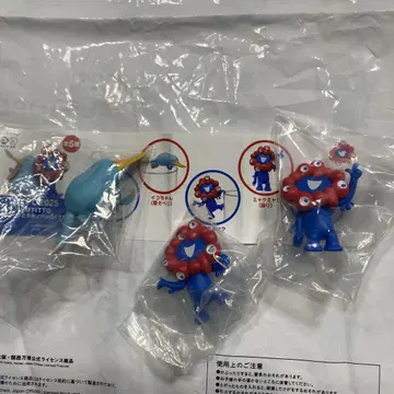 간사이 만박 미야쿠미야쿠와 카모노하시의 이코짱 PUTITTO 3종 세트