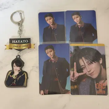 타카오 하야토 아크릴 키링 트레이딩 카드 원엔 HAYATO