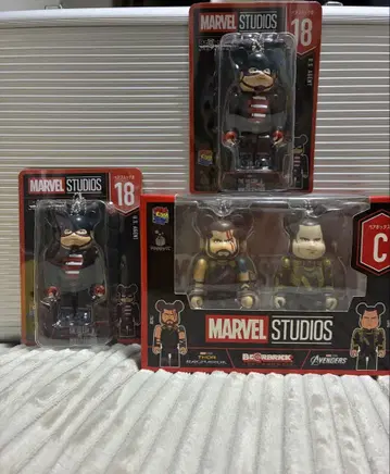 MARVEL 베어브릭 해피 복권 페어 박스상 C 18번 x 2개
