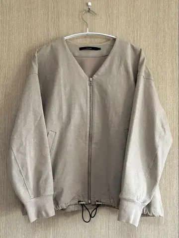 뮌헨 집업 캐주얼 노카라 자켓