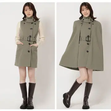 REDYAZEL 2way 케이프 코트