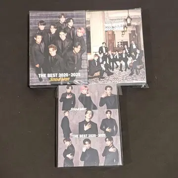 Snow Man THE BEST 2020-2025 3형태 세트 초회반
