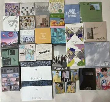 SEVENTEEN CD 세트