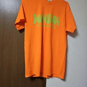 WANIMA 오렌지 T셔츠