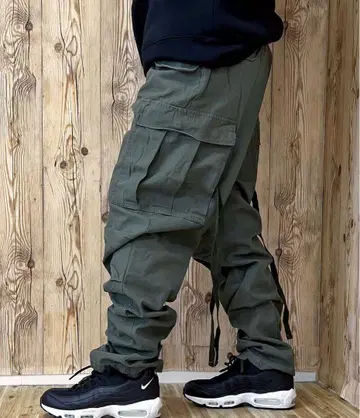 M-65 밀리터리 카고 와이드 필드 팬츠