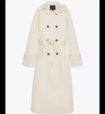 ZARA 자라 롱 기장 스카프 트렌치코트 M