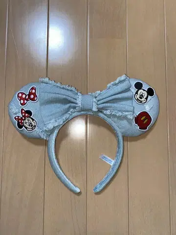 디즈니 데님 머리띠