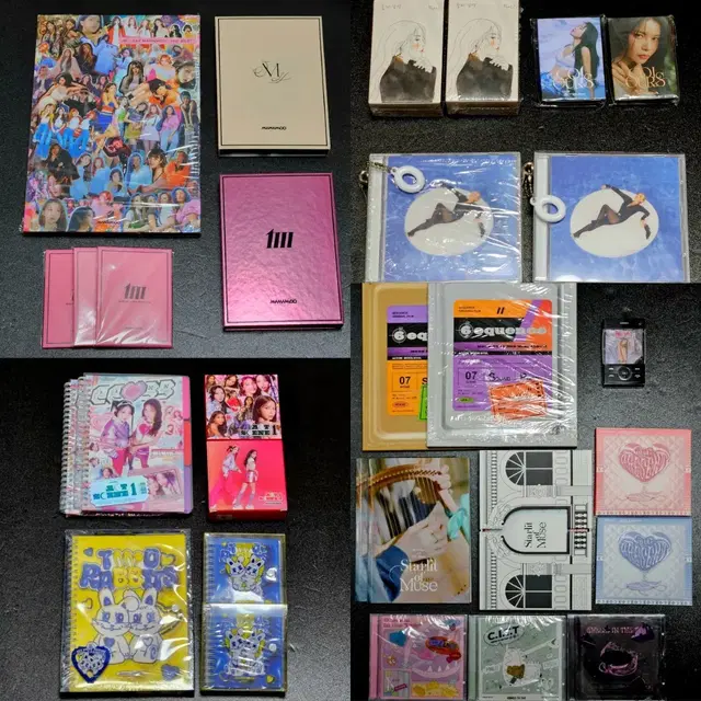 마마무 솔라 문별 휘인 화사 개봉 앨범 마마무플러스