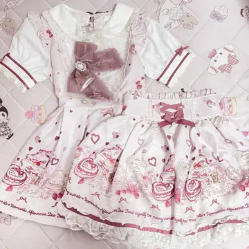 LIZLISA Many Hearts Afternoontea 패턴 셋업