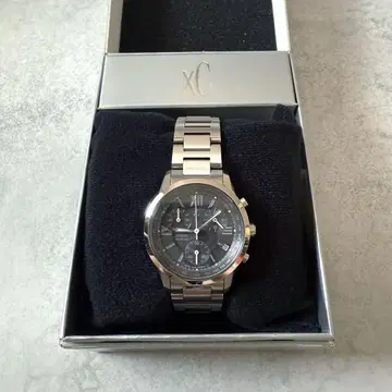 [컨디션 최상] 가동품 CITIZEN XC 크로스 시 손목시계 실버