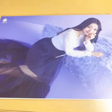 노기자카46 13th 버스라 A3 포스터 앉은 오즈 레이나
