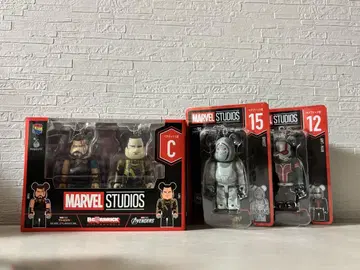 MARVEL HAPPY 복권 큐브릭/베어브릭 C.15.12