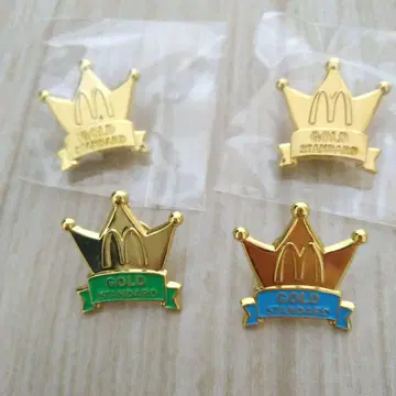 맥도날드 핀 배지 4개