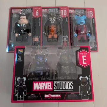 해피 복권 베어브릭 marvel E상 페어 박스상