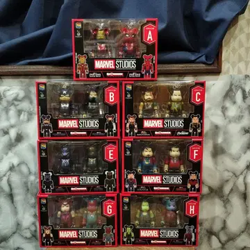 Marvel Studios 해피 복권 a b c e f g h 세트