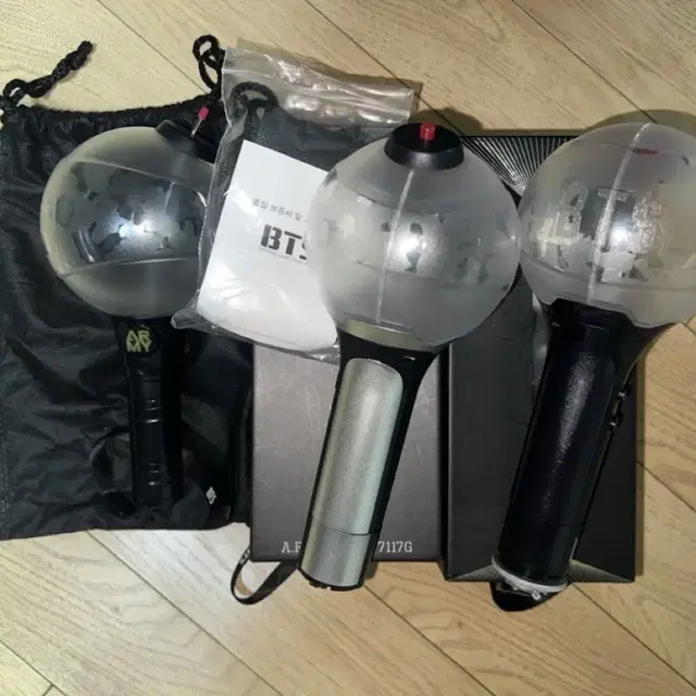 [일괄]방탄소년단 아미밤ver 123 판매합니다
