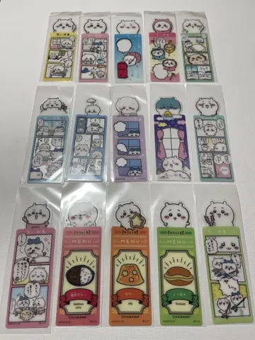 치이카와 (먼작귀) 북마크 컬렉션 15장 세트 A
