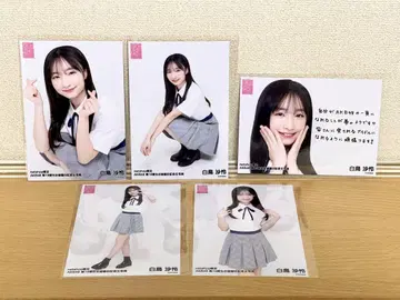 시라토리 사라 AKB48 제19기생 첫 공개 기념 브로마이드 5장 세트