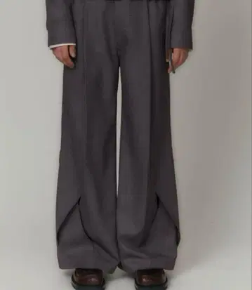 Nullus INTERTWINED STRUCTURE TROUSERS