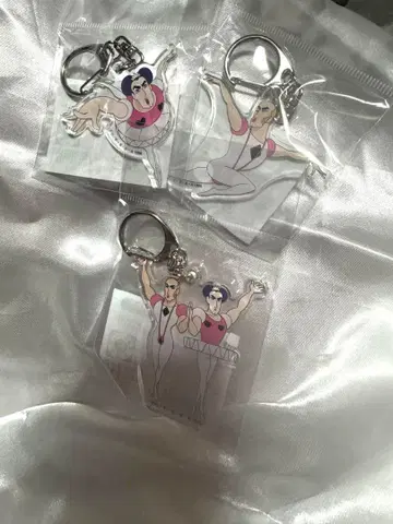 짱구는 못말려(크레용 신짱) 아크릴 키링 마카오와 조마 헤랜드의 대모험