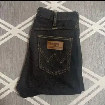Wrangler 블랙 데님 팬츠 w30