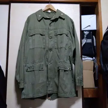 이탈리아군 파라슈트 필드 자켓 핑크 후드