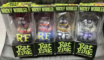 [할인] RATFINK 4체 전 메탈릭 사양 WACKY WOBBLER