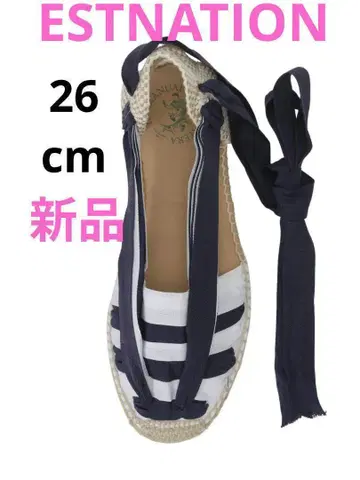 La Manual Alpargatera 에스파드리유풍 레이스업 슈즈