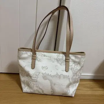 인기 만점 플리마켓 클라세 지도 도안 화이트 토트백