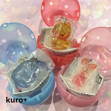 Winnie the Pooh 메지루시 액세서리 푸 & 이요르 & 피글렛