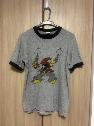 80s 카우보이 미키 셔츠
