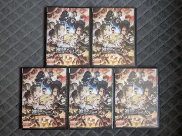 진격의 거인 Season 2 DVD 전 5권 세트 5도서