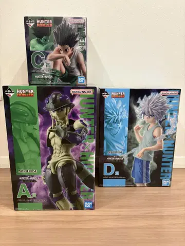 HUNTER x HUNTER 제일복권 A.C.D상 피규어 세트