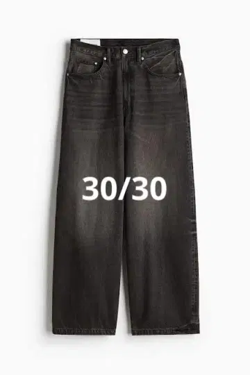 H&M 슈퍼 배기 데님 30/30