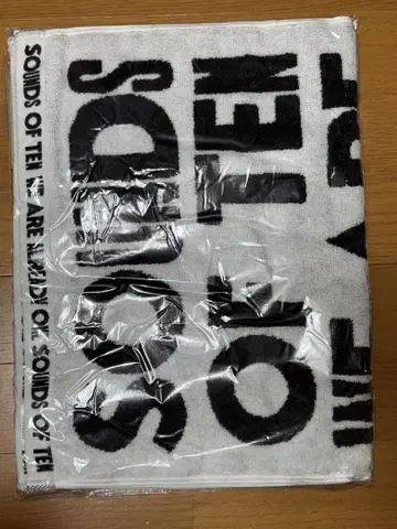 새상품 YUKI LIVE 'SOUNDS OF TEN' 스포츠 타월