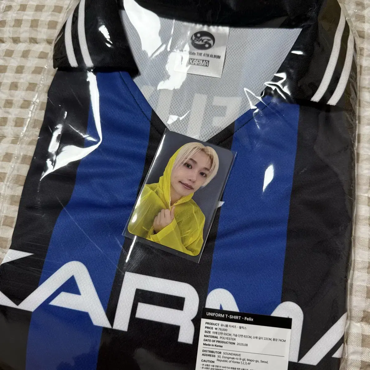 【필릭스さま専用】straykids KARMA ユニフォーム　フィリックス 필릭스さま専用】straykids KARMA ユニフォーム フィリックス