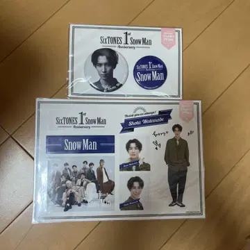 1st Anniversary 스티커 & 캔뱃지 세트 와타나베 쇼타