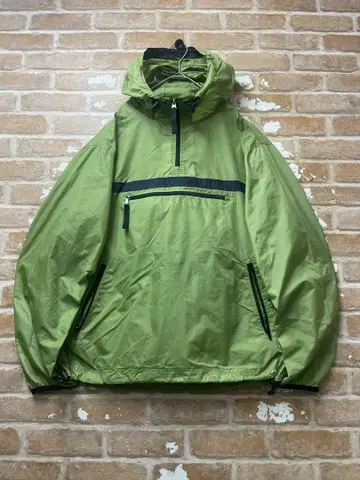 90s 올드 갭 GAP 아노락 후드티 나일론 자켓 그린