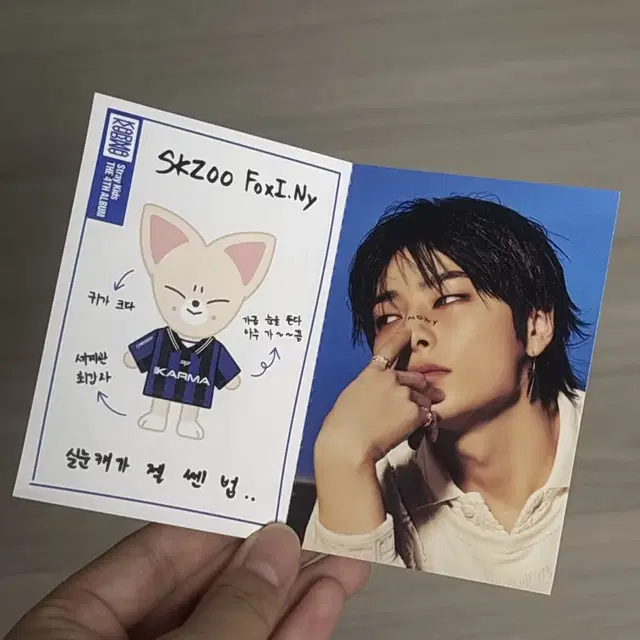 스키주 앨범 포카 인형 아이엔 양정인 덤