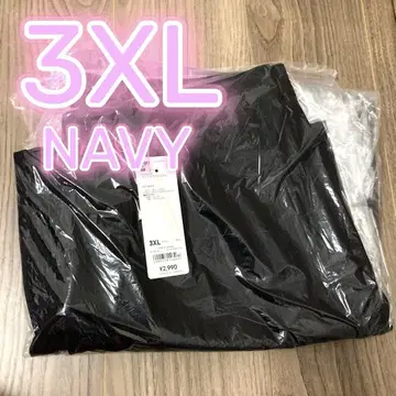 새상품 지유 랩 슬랙스 Z+E 스트라이프 네이비 3XL