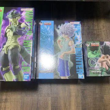 HUNTER x HUNTER 제일복권 A, C, D상 피규어 세트 헌터