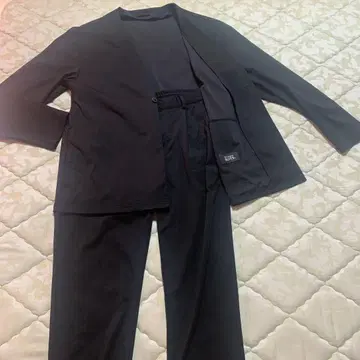 남성용 수트 파자마 수트 L