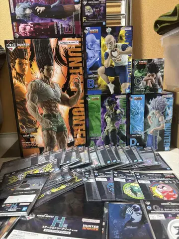 HUNTER x HUNTER 제일복권 피규어 세미 컴프 + 하위상 46점