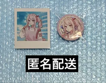 프로세카 크리에이터즈 페스티벌 폴라로이드 캔뱃지 아키야마 미즈키