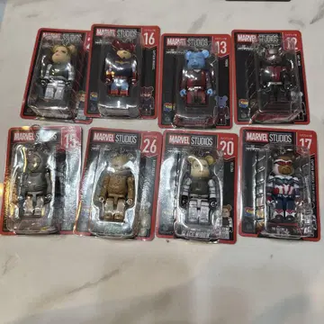 Marvel Studios 8체 세트 베어브릭