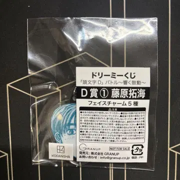 머리글자D 드림 복권 D상 후지와라 타쿠미 페이스 참